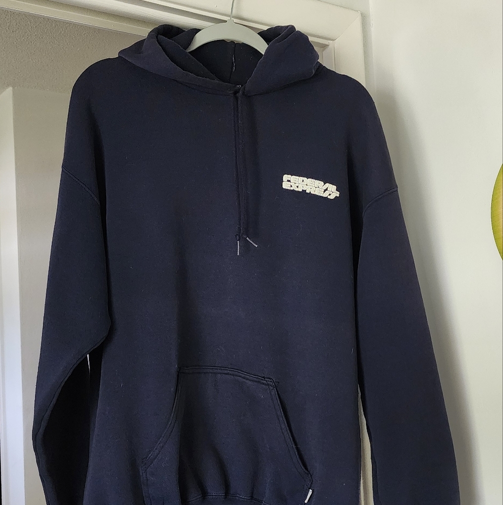 Vintage 80's/90's Federal Express (now FedEx) Men's XL Hoodie